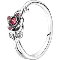 Pandora Disney Schöne und das Biest Rose Ring in Sterling-Silber mit Zirkonia, Gr. 58, 190017C01-58