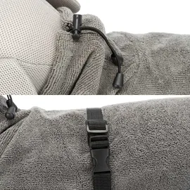 Trixie Bademantel für Hunde grau XL