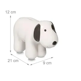 Relaxdays Hund Sparschwein 12 cm
