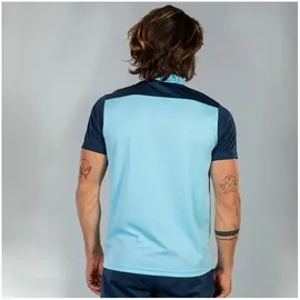 Joma Combi Poloshirt himmelblau/Marineblau L