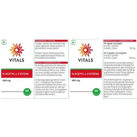 Vitals N-acetyl-L-cystein 600 mg