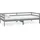 vidaXL Tagesbett 90 x 200 cm grau