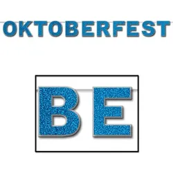 Bier Fest Glitzer Girlande