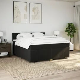 vidaXL Boxspringbett 180 x 200 cm Schwarz