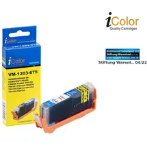 iColor Tintenpatrone für Canon (ersetzt CLI-581C XXL), cyan