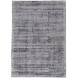 carpetfine Teppich »Ava Viskoseteppich«, rechteckig, grau
