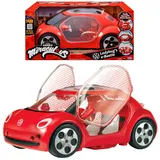 Bandai Namco Entertainment Puppenzubehör Miraculous Ladybug Auto Volkswagen e-Beetle Rot P50669