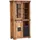 Landscape Vitrine BARNEY 100 x 190 x 45 cm Schwarz