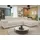 Mirjan24 Ecksofa Torezio Mini Cord mit Bettkasten und Schlaffunktion Einstellbare Kopfstützen, 280x170x70-90 cm (Farbe: Poso 100,