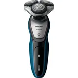 Philips SHAVER Series 5000 Elektrischer Nass- und Trockenrasierer S5420/06, Rotationstrasierer, MultiPrecision Blade System, SH50, 2 Jahr(e), Schwa... - Schwarz/Blau/Silber