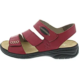 Rieker Sandale Damen Rot 42