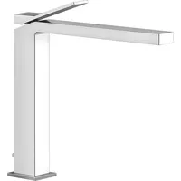 GESSI Rettangolo K Waschtisch-Einhebelmischer mit Ablaufgarnitur - chrom