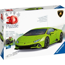 Ravensburger 3D-Puzzle 108 Teile 3D Puzzle Auto Lamborghini Huracán EVO Verde 11559, 108 Puzzleteile