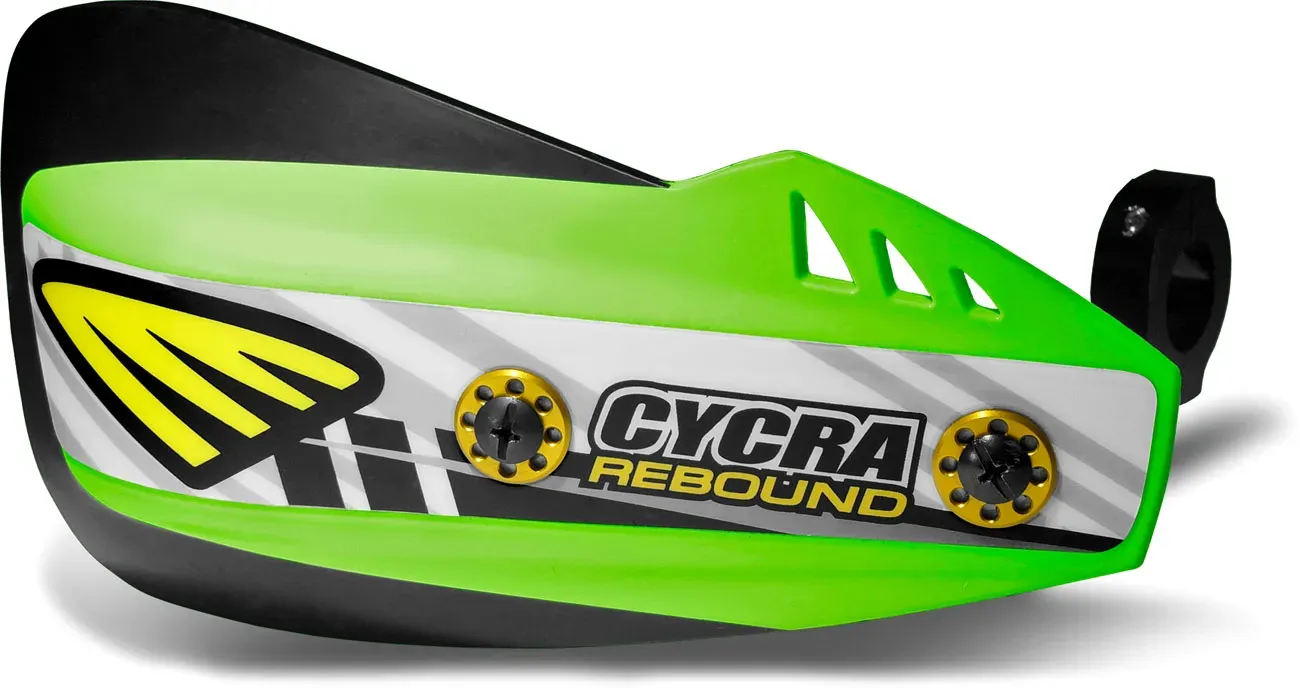 Cycra Rebound, protège-mains - Vert