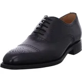 Berwick 1707 Elegante Schnürschuhe Herren, Schwarz 46 EU / Schwarz