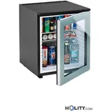 Energiesparende Hotel-Minibar mit Glastur  h12925