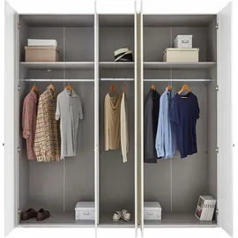 WIMEX Wäscheschrank New York 225 x 208 x 58 cm Weiß