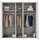 WIMEX Wäscheschrank New York 225 x 208 x 58 cm Weiß