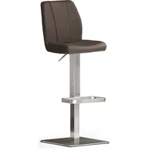 MCA Furniture Naomi Barstuhl eckig, Kunstleder, (NAEE10)