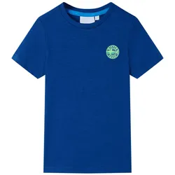 Kinder-T-Shirt Dunkelblau 140