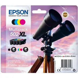 Epson 502XL CMYK + Alarm (C13T02W64020)
