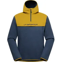La Sportiva Hoodie Nacht Blau/Savana S