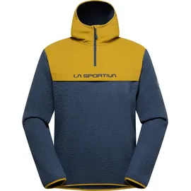 La Sportiva Hoodie Nacht Blau/Savana S