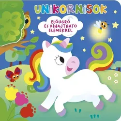 Wer hat sich versteckt? - Einhörner - Buch auf Ungarisch