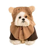 Rubie's Official Star Wars Ewok-Kostüm für Hunde, Größe S, Hals bis Schwanz 28 cm, Brust 43 cm Halloween