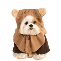 Rubie's Official Star Wars Ewok-Kostüm für Hunde, Größe S, Hals bis Schwanz 28 cm, Brust 43 cm