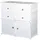 Homcom Schuhschrank 37 x 73 x 75 cm weiß / weiß