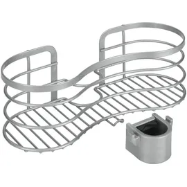Metaltex Viva Dusche Rack 11X29X12 Cm Silber