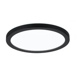 PAULMANN 710.11, Rund, Decke/Wand, Schwarz, Kunststoff, IP20, II