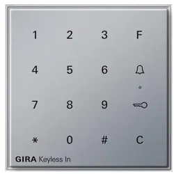Gira Code Tastatur alu 260565