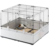 Ferplast Kleintierkäfig Modular 1 74 x 72 x 56 cm grau