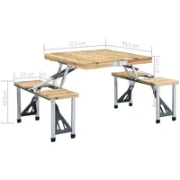 vidaXL Campingtisch Klappbar