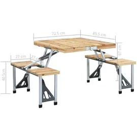 vidaXL Campingtisch Klappbar