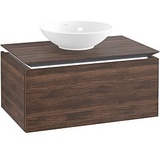 Villeroy & Boch Legato Waschtischunterschrank B601L0VH 80x38x50cm, mit LED-Beleuchtung, Arizona Oak