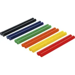 BGS Do it yourself Heißklebe-Patronen bunt Ø 11 mm, 150 mm 12-tlg.