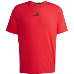ADIDAS Herren Shirt Designed-for-Training, PURRUB, M