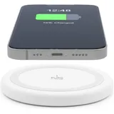PURO wireless charging Station QI - Kabelloses induktives Qi-Ladegerät (weiß)