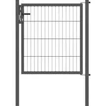 Trendline Stabgitter-Einzeltor 100 x 100 cm Anthrazit