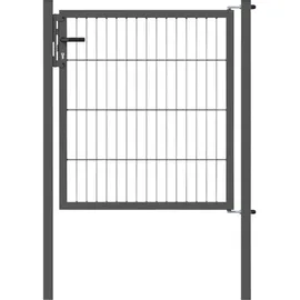Trendline Stabgitter-Einzeltor 100 x 100 cm Anthrazit