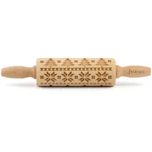 Folkroll Teigrolle Skandinavien Weihnacht, junior, 23 cm,