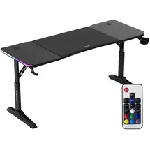 huzaro Hero 4.6 RGB Gaming Tisch Schwarz