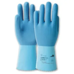 KCL Camatex geraut 451 Chemikalienschutzhandschuhe 451-8 , 1 Karton = 60 Paar, Größe 8