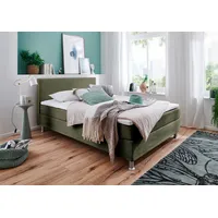 Atlantic Home Collection Boxbett »Edison«, inkl. Bonnellfederkern-Matratze und Topper