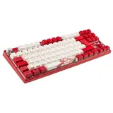 Varmilo VEA88 Koi TKL Gaming Tastatur, MX-Brown, weiße LED