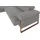 W.Schillig Ecksofa "finn, Designsofa mit tollem Sitzkomfort, bequem, L-Form", grau (steel s22), B:281cm H:71cm T:230cm, Flachgewebe S22 (100% Polyester);Stoff S37 (100% Polyester);Longlife Xtra-Leder Z59: Glattleder mit modischer Prägung.