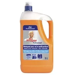 Mr. Proper Professional Boden- + Flächenreiniger Light Citrus 8001841357195 , 1 Kanister = 5 L